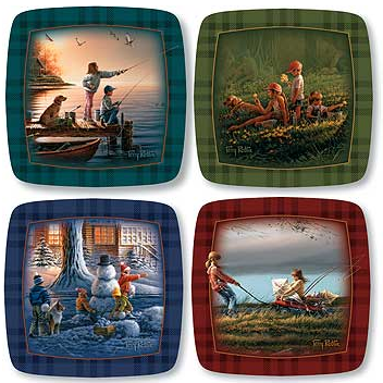 KIDS AT PLAY MINI PLATES (image for) KIDS AT PLAY MINI PLATES